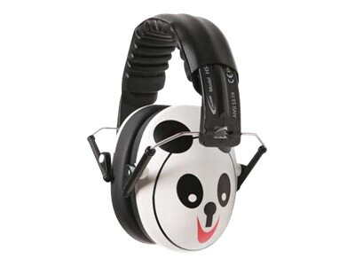 Califone Hush Buddy HS-PA Panda - earmuffs - ABS plastic, polyvinyl chloride (PVC)