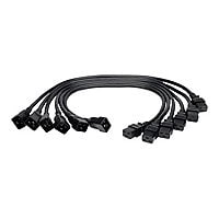 Tripp Lite Heavy Duty Power Extension Cord 20A 12AWG C19 to C20 6-Pack 2'