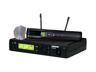 Shure ULX Standard Wireless System ULXS24/Beta58 Handheld - wireless microphone system