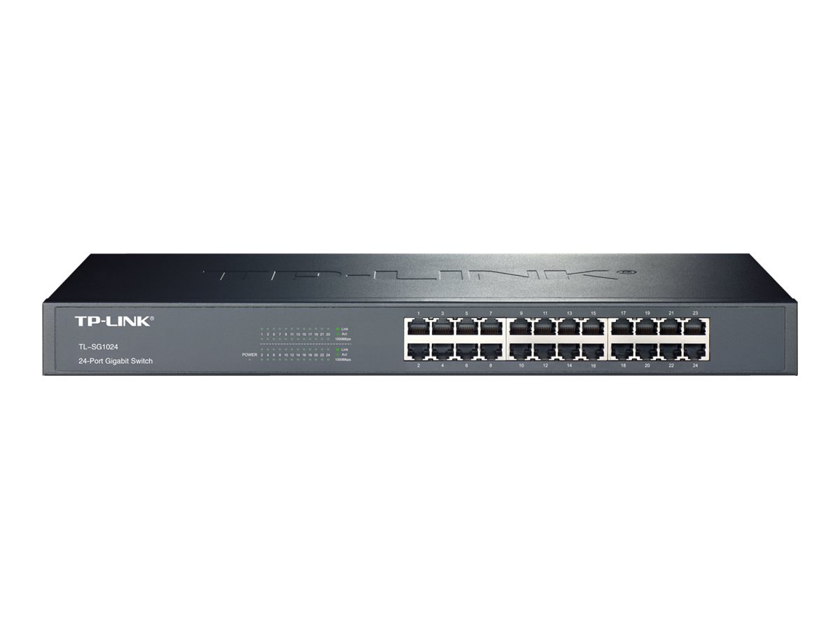 TL-SG1024, 24-Port Gigabit Rackmount Switch