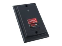rf IDEAS WAVE ID Solo Keystroke HID Prox Black Surface Mount Reader - lecteur de proximité RF - RS-232