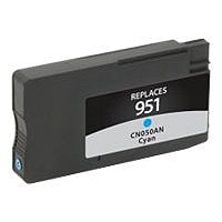 Clover Remanufactured Ink for HP 951 (CN050AN), Cyan, 700 page yield