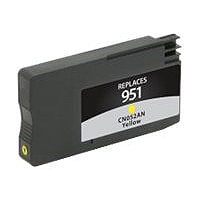 Clover Remanufactured Ink for HP 951 (CN052AN), Yellow, 700 page yield