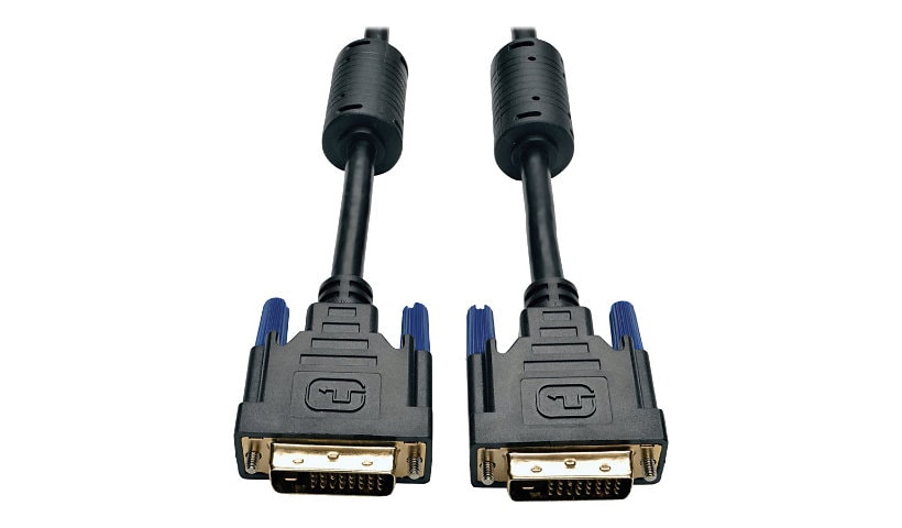 Eaton Tripp Lite Series DVI Dual Link Cable, Digital TMDS Monitor Cable (DVI-D M/M), 1 ft. (0.31 m) - DVI cable - 1 ft