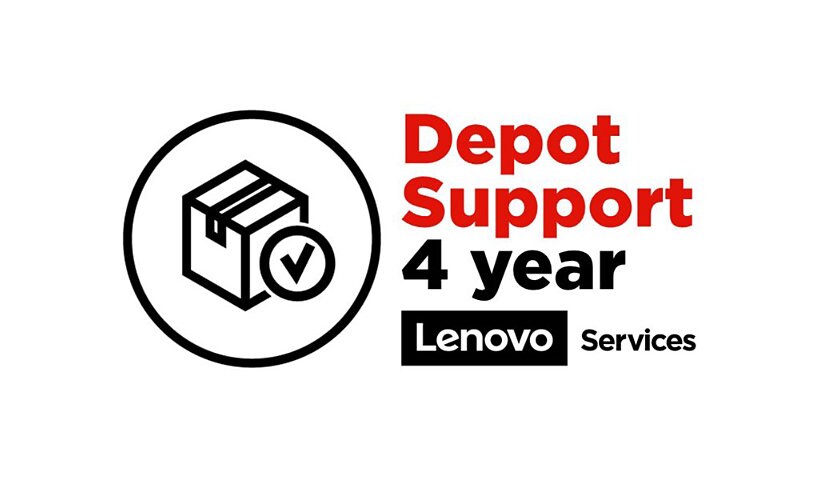 Lenovo Depot - extended service agreement - 1 year - 4th year - pick-up and return