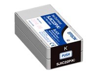 Epson SJIC22P(K) - black - original - ink cartridge - C33S020577