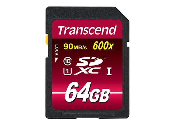 TRANSCEND 64GB SDXC CLASS 10 UHS-I