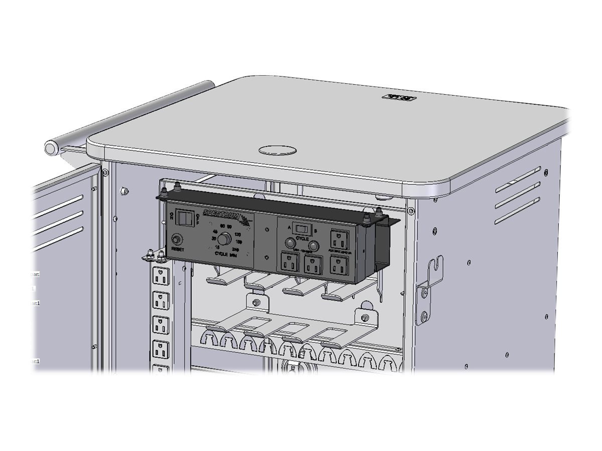 Spectrum Cycle Timer Kit notebook cart charging module