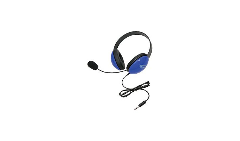 Califone Listening First Stereo Headset 2800-BLT - headset