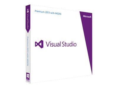 Microsoft Visual Studio Premium 2013 with MSDN - box pack - 1 user