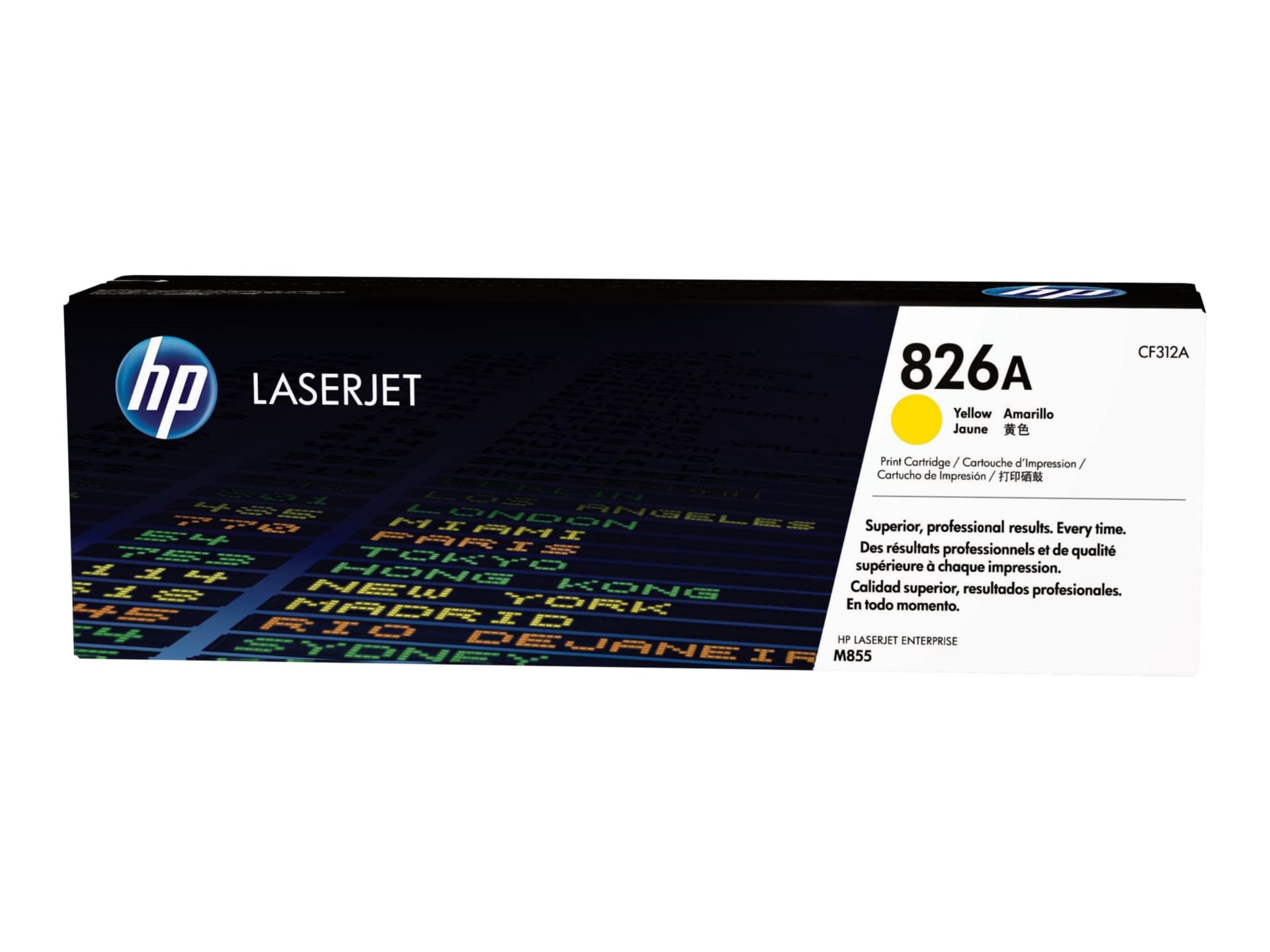 HP 826A (CF312A) Original Standard Yield Laser Toner Cartridge - Single Pack - Yellow - 1 Each