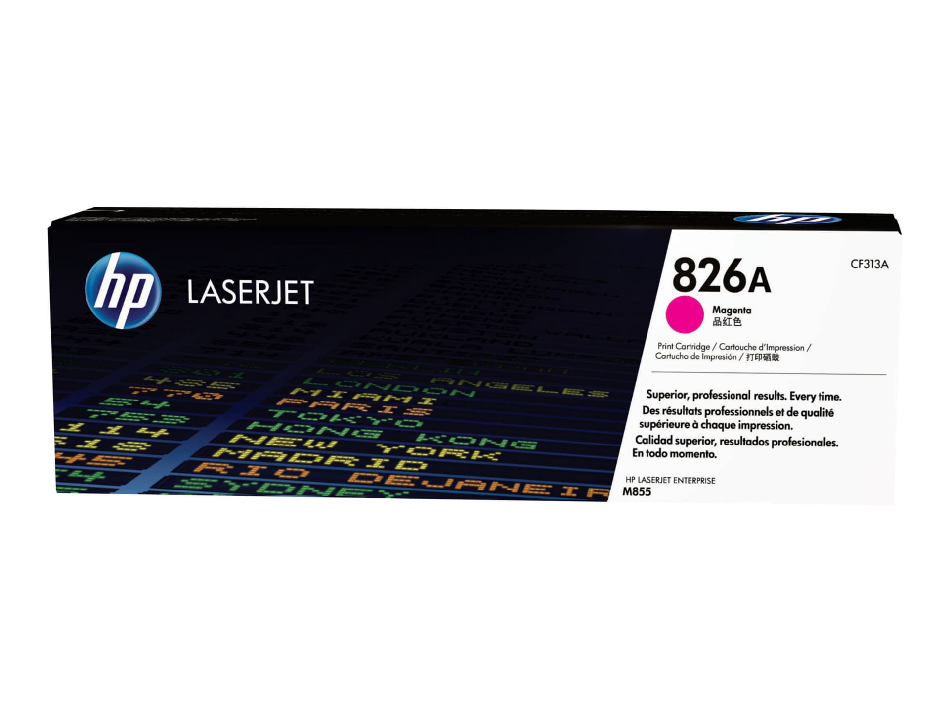 HP 826A (CF313A) Original Standard Yield Laser Toner Cartridge - Single Pack - Magenta - 1 Each