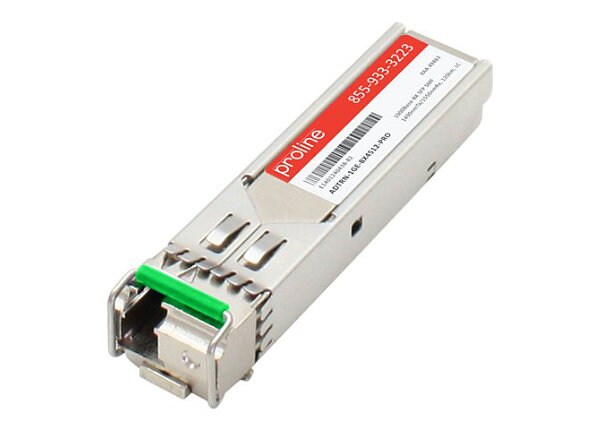Proline AdTran Compatible BX SFP TAA Compliant Transceiver - SFP (mini-GBIC) transceiver module - GigE