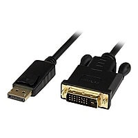 StarTech.com 3ft DisplayPort to DVI Adapter Cable - Active DP 1.2 to DVI-D