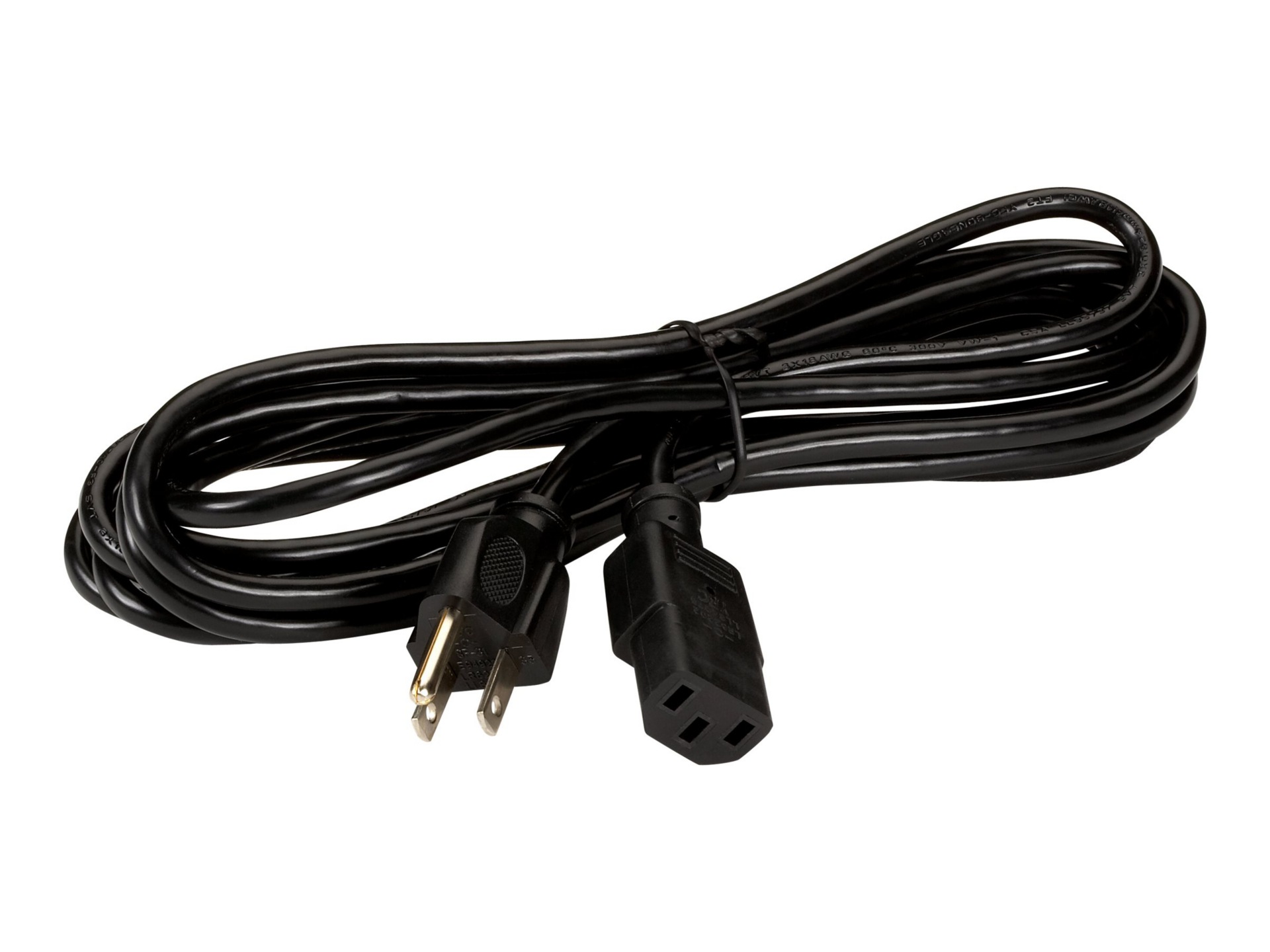 Black Box - power cable - NEMA 5-15 to IEC 60320 C13 - 12 ft