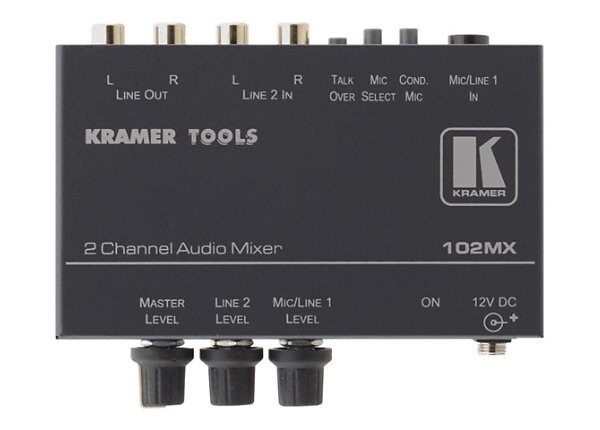 Kramer TOOLS 102MX - analog mixer - 2-channel
