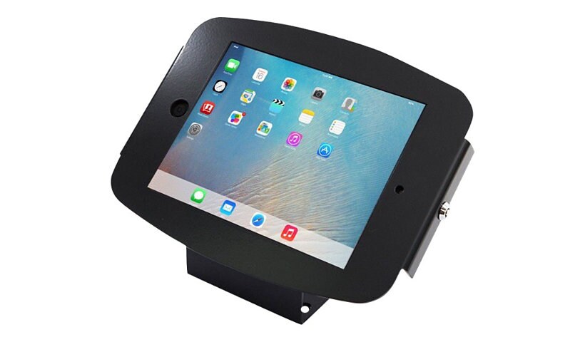 Compulocks Space 45° iPad 9.7" Wall Mount / Counter Top Kiosk Black - enclo