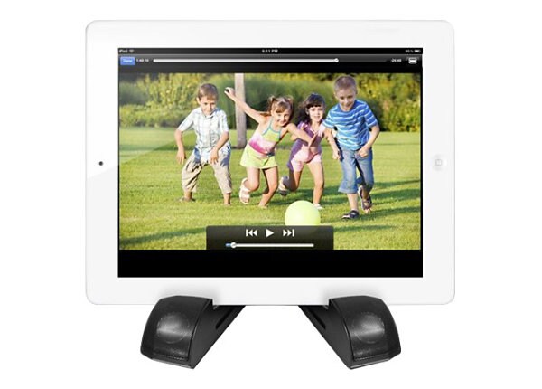 Aluratek Bluetooth Wireless Speaker Tablet Stand ATBS01F - speaker - for portable use - wireless