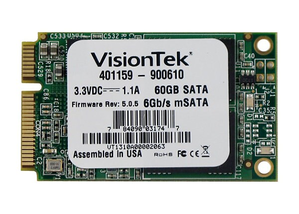 VisionTek - lecteur à état solide - 60 Go - SATA 6Gb/s