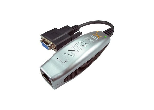Lantronix compact 1-Port Secure RS232/422/485 Serial to IP Ethernet Device