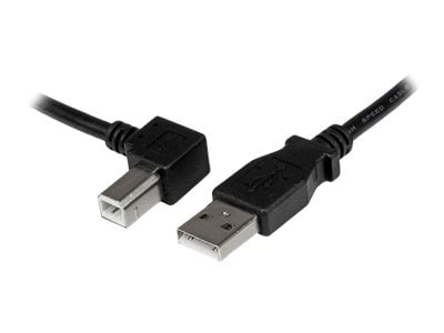 StarTech.com 3m USB 2.0 A to Left Angle B Cable Cord -3 m USB Printer Cable