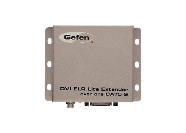 Gefen DVI ELR-Lite Extender over one CAT5, Sender and Receiver Units - video extender