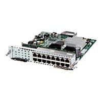 Cisco SM-X Layer 2/3 EtherSwitch Service Module - switch - 16 ports - manag