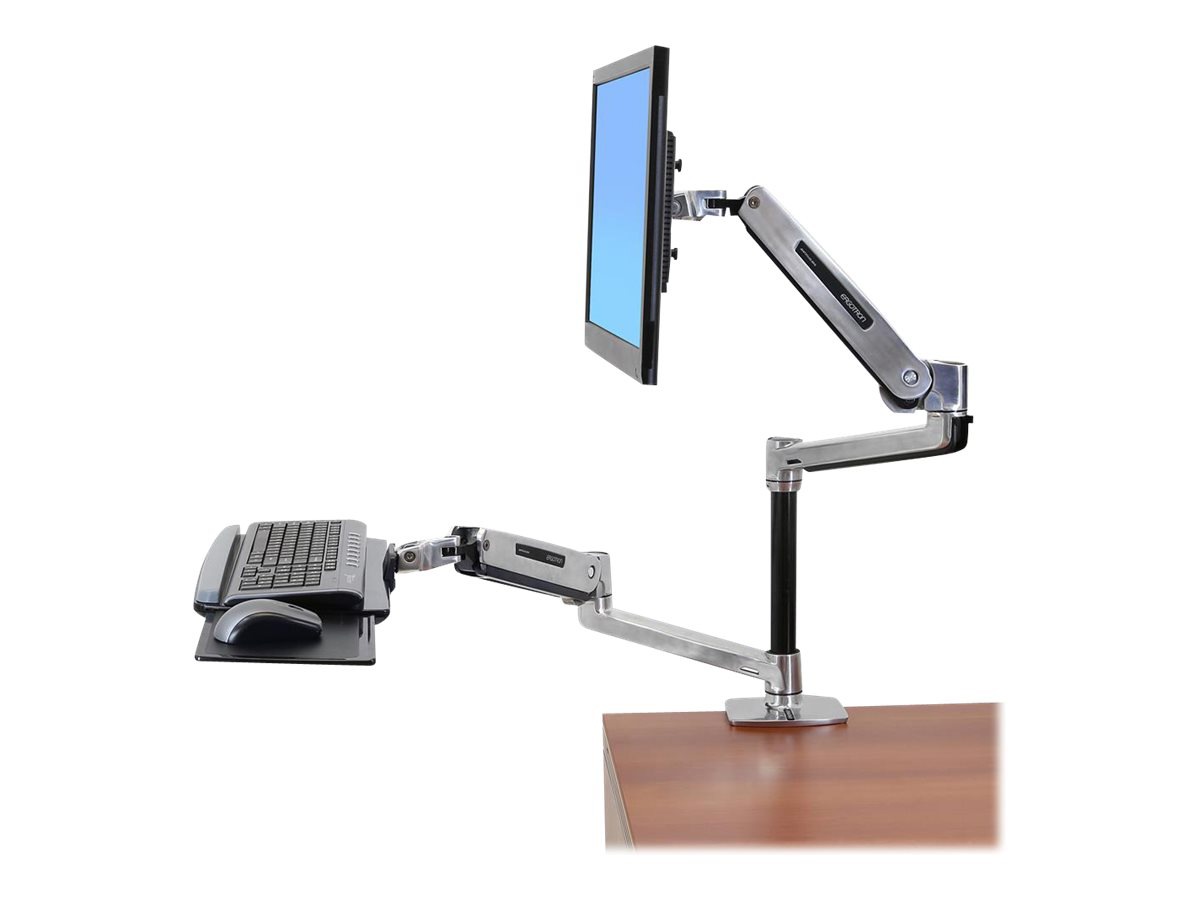 Ergotron LX Desk Mount Sit-Stand LCD Arm - Thumbnail 4