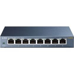 TP-Link (TL-SG108) 8 Port Gigabit Unmanaged Ethernet Network Switch