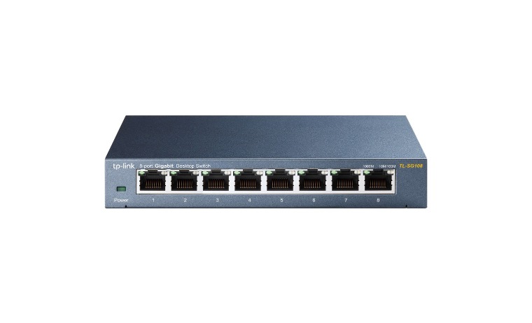 Nintendo Switch TS TP-LINK TL-SG108 - 8 Port Gigabit Unmanaged Ethernet Network