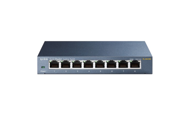 TP-LINK TL-SG108 - 8 Port Gigabit Unmanaged Ethernet Network