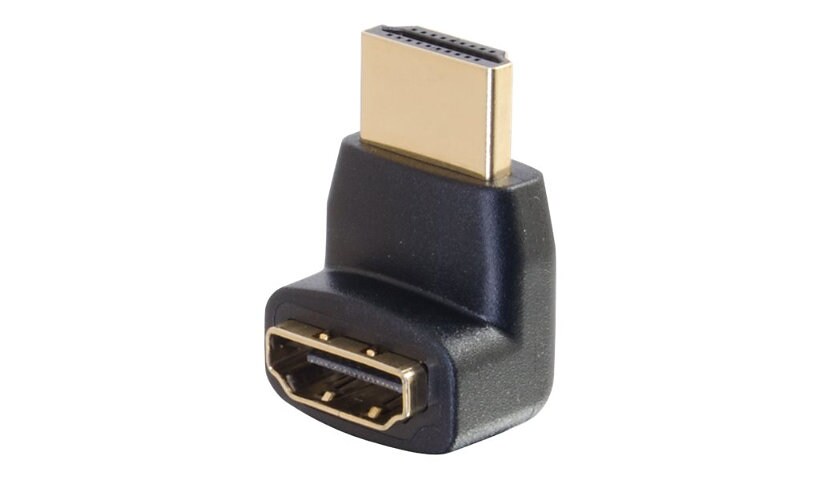 C2G HDMI to HDMI 90° Up Adapter - Male to Female - HDMI adapter