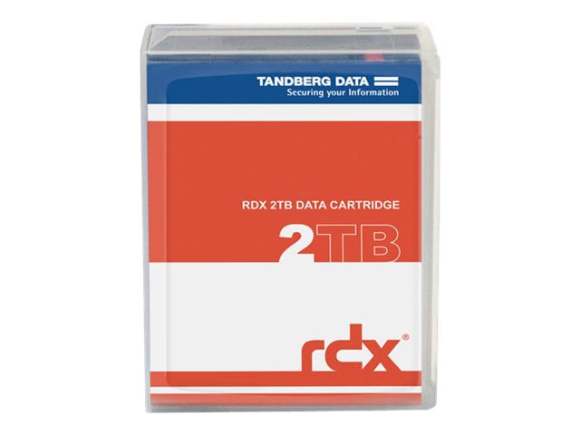 Overland-Tandberg - RDX HDD cartridge x 1 - 2 TB - storage media
