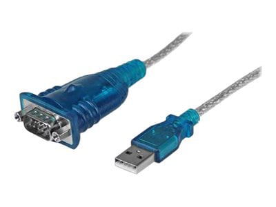 StarTech.com USB to Serial Adapter - Prolific PL-2303 - 1 port - DB9 (9-pin) - USB to RS232 Adapter Cable - USB Serial