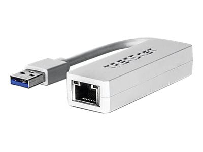 TRENDnet USB 3.0 To Gigabit Ethernet Adapter, Full Duplex 2Gbps Ethernet Speeds, Up To 1Gbps, USB-A, Windows & Mac