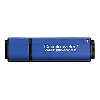Kingston DataTraveler Vault Privacy 3.0 - USB flash drive - 16 GB - TAA Com