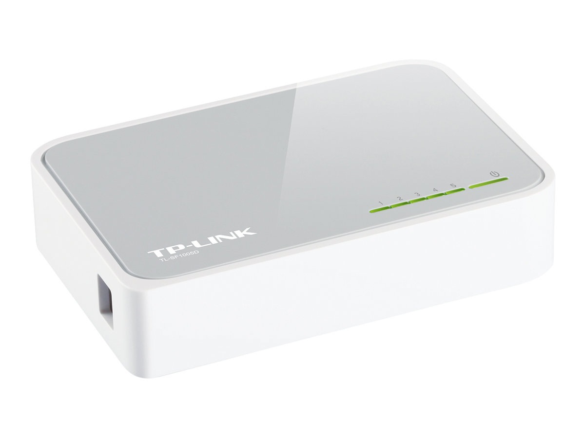 Thumbnail 2 of 15 for TP-LINK TL-SF1005D - 5-Port 10/100 Mbps Fast Ethernet Switch