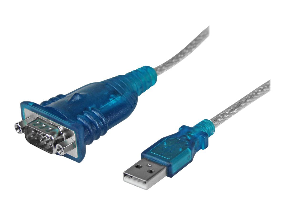 StarTech.com 1 Port USB to RS232 DB9 Serial Adapter Cable - M/M