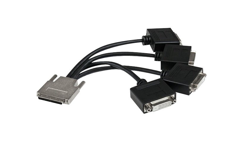 StarTech.com VHDCI to Quad DVI-D Splitter Breakout Cable - VHDCI to 4 DVI