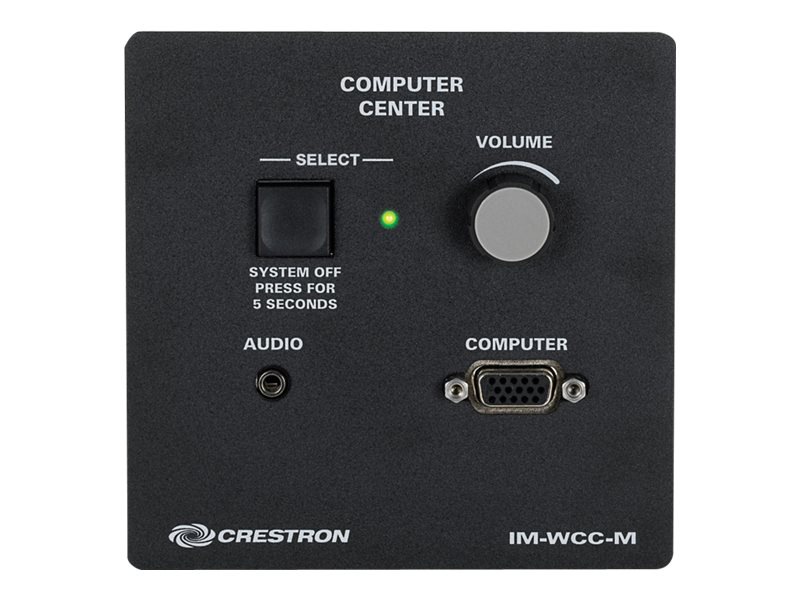 Crestron iMedia Wall Plate Computer Center IM-WCC-M - mounting plate