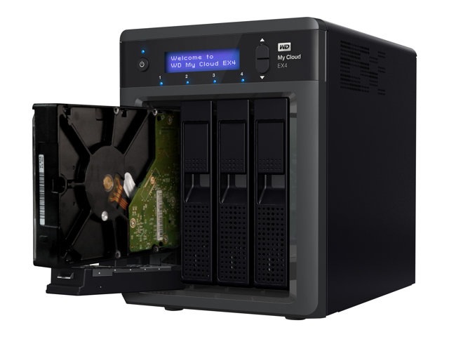 WD My Cloud EX4 WDBWWD0160KBK - NAS server - 16 TB