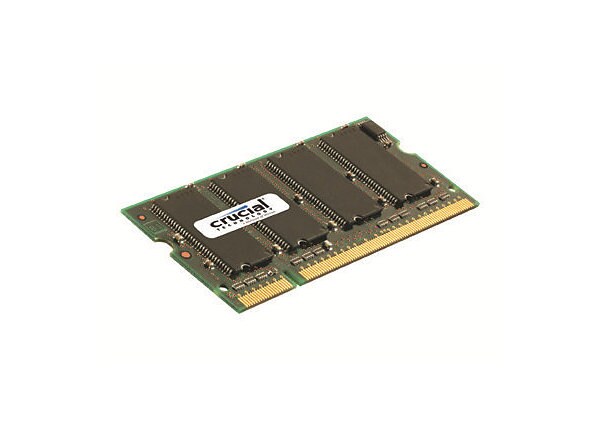 Crucial - DDR2 - 1 GB - SO-DIMM 200-pin - unbuffered