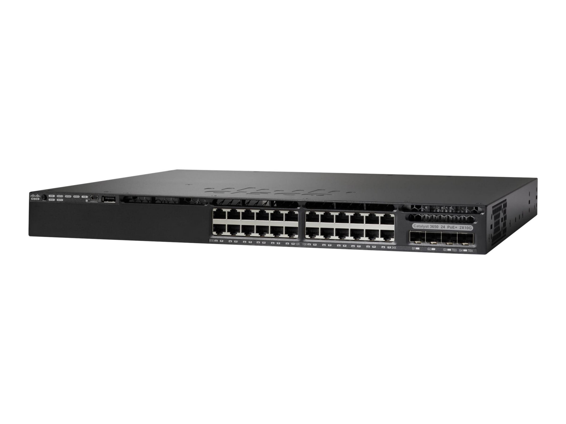 Cisco Catalyst 3650-24TD-S - switch - 24 ports - managed - rack-mountable