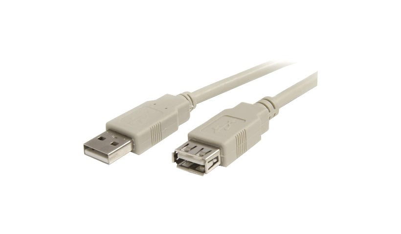 StarTech.com USB extension Cable - 4 pin USB Type A (M) - 4 pin USB Type A (F) - 1.8 m