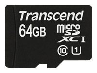 Transcend TS64GUSDU1 - flash memory card - 64 GB - SDXC UHS-I