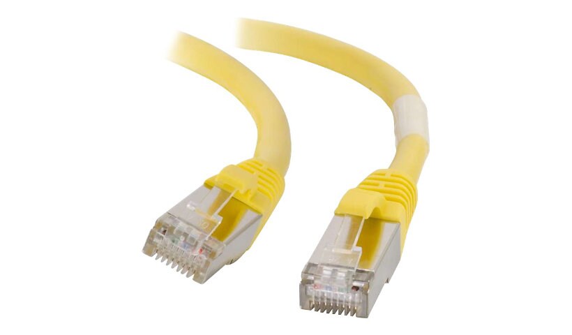 C2G 5ft Cat6 Ethernet Cable - Snagless Shielded (STP) - Yellow - patch cable - 1.52 m - yellow