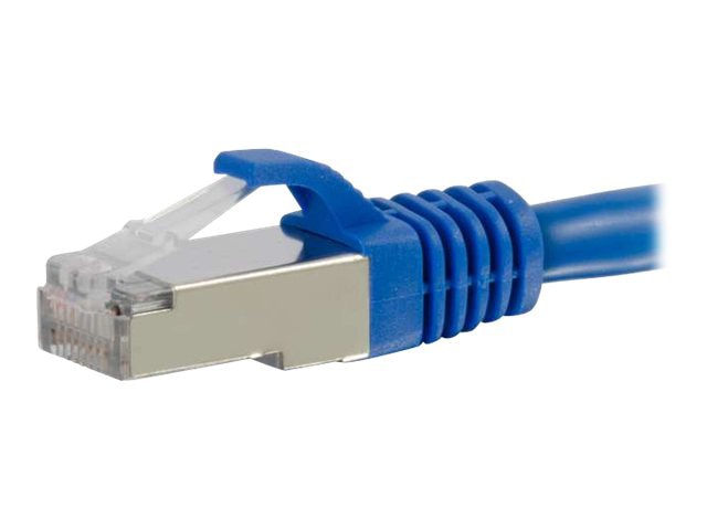 C2G 5ft Cat6 Ethernet Cable - Snagless Shielded (STP) - Blue - patch cable