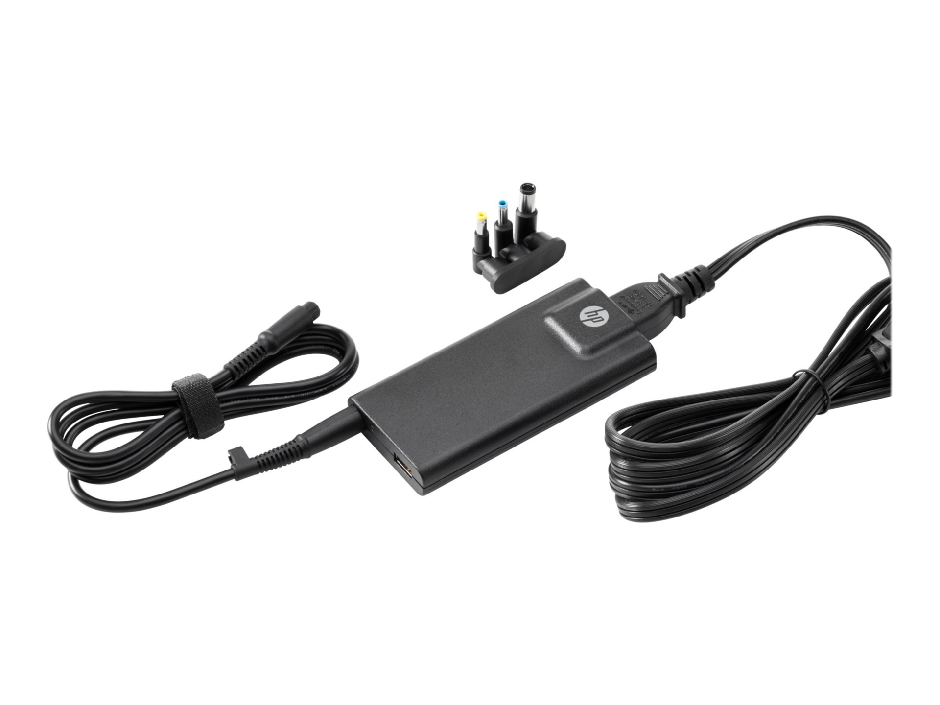 Hp Slim Power Adapter 65 Watt H6yaa Aba Laptop Accessories Cdw Com