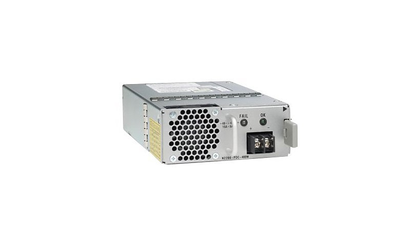 Cisco DC Power Supply with Front-to-Back Airflow - power supply - hot-plug