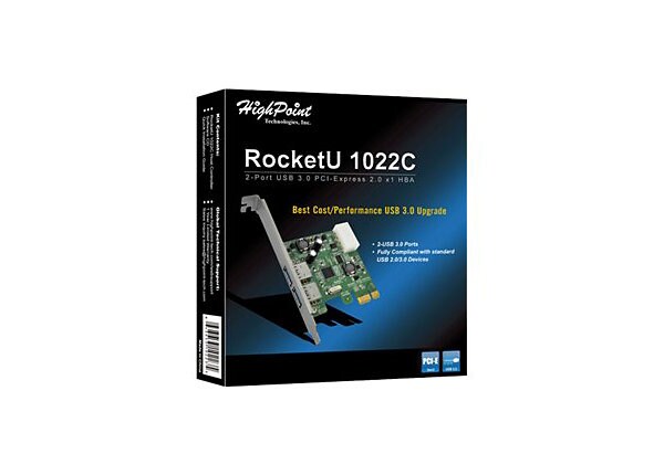HighPoint RocketU 1022C - USB adapter